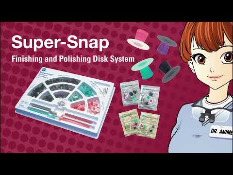 Super-Snap Finishing and Polishing Disk System