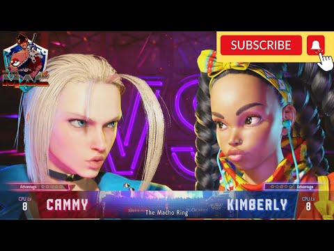 CAMMY VS KIMBERLY STREET FIGHTER 6 PS5 GAMEPLAY