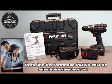 Parkside Performance 20V PABSP 20LI B2 cordless drill/driver #parkside #battery #performance