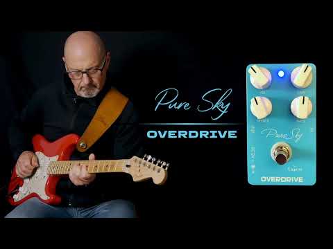 Caline's Pure Sky CP-12 Overdrive | Timmy Overdrive Clone | Guitar Pedal Demo (No Talking)