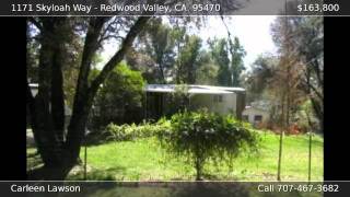 preview picture of video '1171 Skyloah Way Redwood Valley CA 95470'