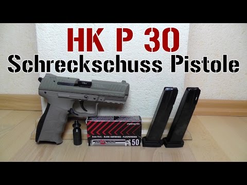HK P30 Schreckschuss Pistole | Test [1080p Full HD]