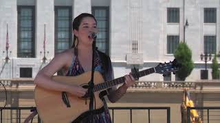 Columbus Arts Festival - Americana Singer Songwriter Katie Davis - LIVE Acoustic Music - Cover Songs
