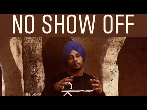 No Show Off Relax