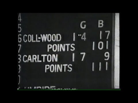 1970 VFL Grand Final Collingwood Vs Carlton