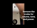 Checking the Battery Compartment in HUSH-X PRO