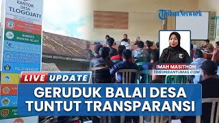 Geruduk Balai Desa, Warga Tlogojati Wonosobo Pertanyakan Transparansi PAD & Dana Sewa Lahan