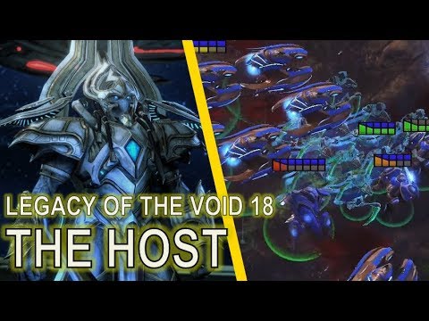 Starcraft II: Legacy of the Void Mission 18 - The Host [Vorazun OP! All Achievements!]