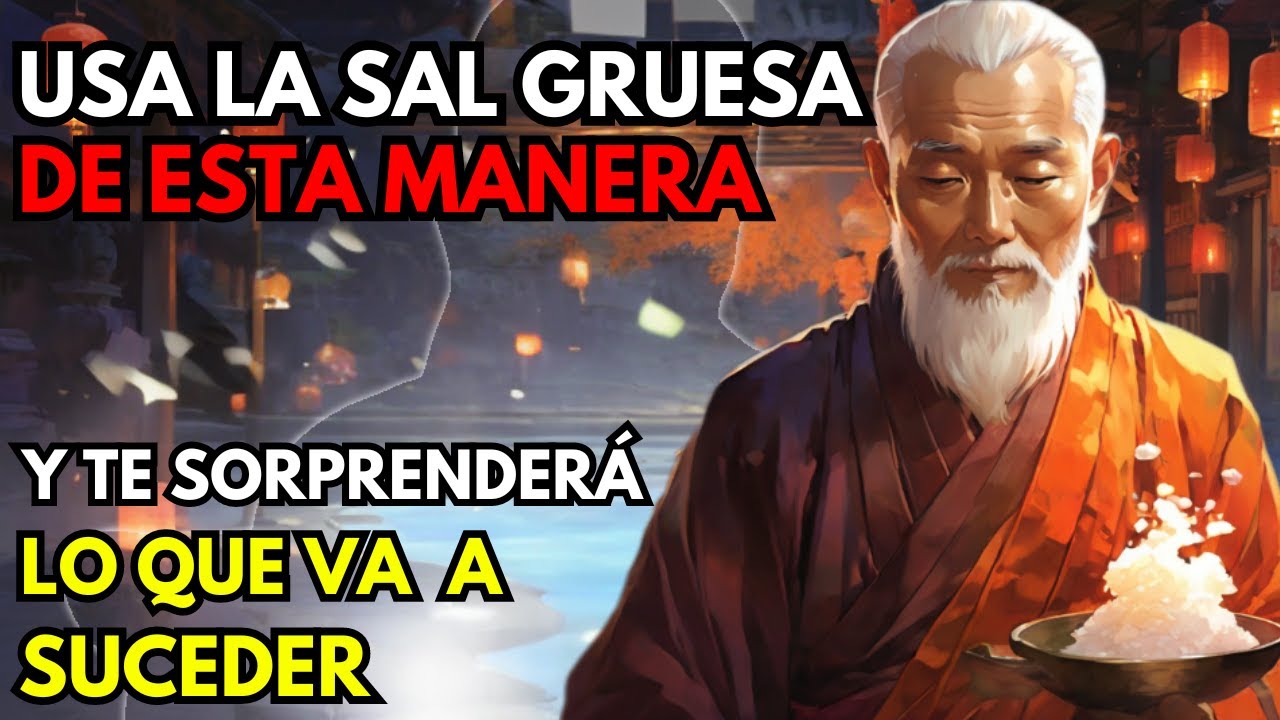 5 Secretos de la Limpieza con Sal Gruesa: Atrae Abundancia y Aleja la Mala Suerte 💵🔮 Sabiduria Zen