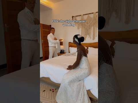 The night after your wedding 😂😂 #shorts #love #couple #wedding #family #vows