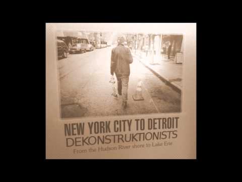 DEKONSTRUKTIONISTS - NEW YORK CITY TO DETROIT VOL 1 / GUILTY SIMPSON - REAL HEAVY REMIX