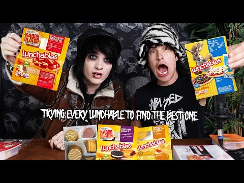 Trying Every Lunchable To Find The Best One With Jake Webber