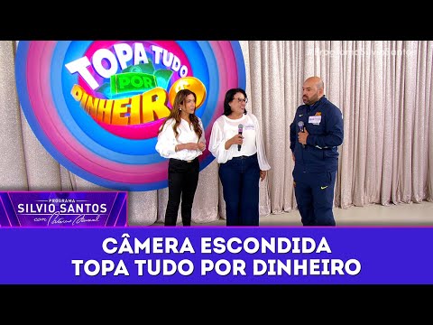 Marido engana esposa no Topa Tudo por Dinheiro | Programa Silvio Santos (14/09/25)