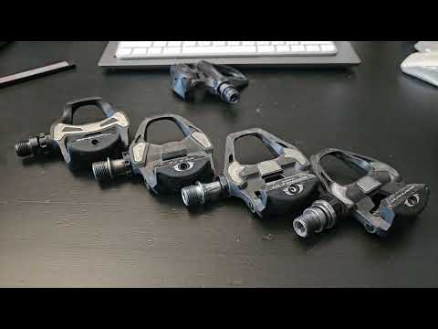 Ultra up-close and personal with  every mid to high level Shimano SPD-SL pedal.