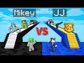 Mikey CRIMINAL vs JJ POLICE Bridge Survival Battle in Minecraft (Maizen)