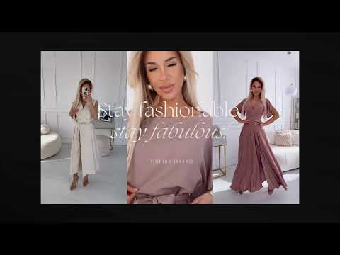 ✨ Fashion Trends: Blue, Mocha Mousse & Beige – Discover Numoco Dresses Made in Poland 🇵🇱