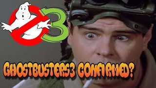 GHOST BUSTERS 3 CONFIRMED BY AYKROYD?