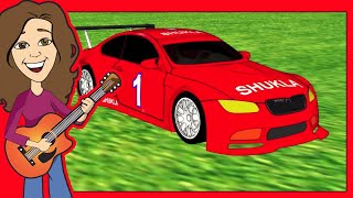 Vroom Goes the Red Race Car Children's song | R Sounds | Miss Patty