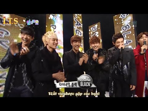 [INFINITIZEVN] [Vietsub] 121223 Dynamic Black (BTS + Interview) - SBS Inkigayo