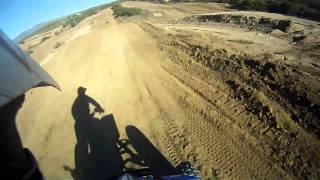 preview picture of video 'cahuilla creek quad/vet track 1/22/11 on yfz450r'