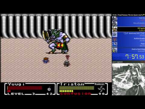 Final Fantasy Mystic Quest PB: 1:58:34.81