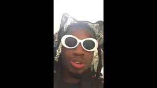 Denzel Curry Instagram Live Freestyle 11/8/17