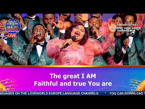YOUR DOMINION IS FOR ETERNITY - LOVEWORLD SINGERS || HEALING STREAMS MARCH 2025