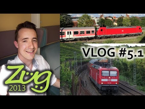 Zug2013: VLOG #5.1 Auf geht´s nach Stuttgart mit dem InterRegio!