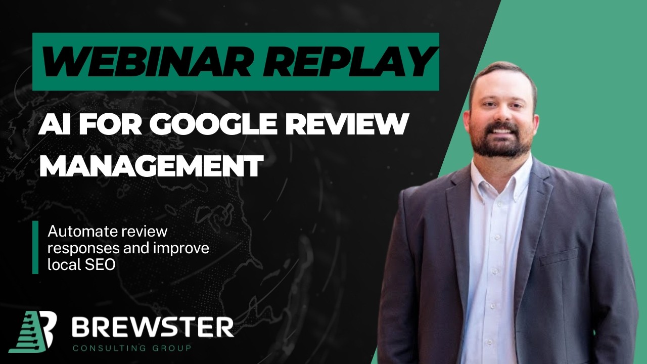 Webinar Replay: AI for Google Review Management