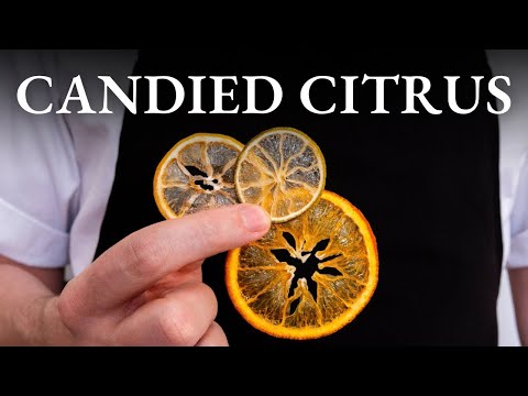 Learn to make CITRUS CHIPS at home | Candied Fruit Slices