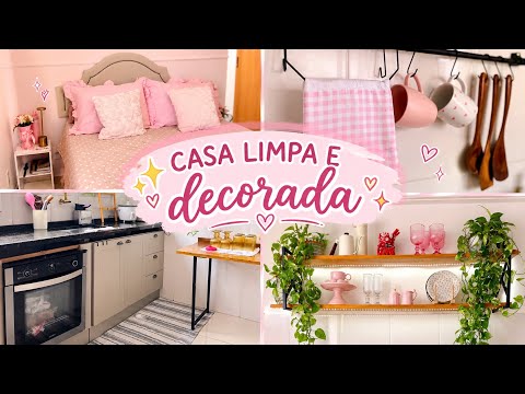 FAXINA COMPLETA! ?✨ Deixei Minha Casa IMPECÁVEL + Decoração Nova | Antes e Depois