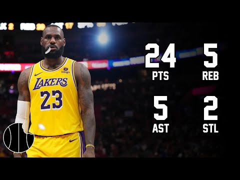LeBron James Highlights | Knicks vs. Lakers | 3rd Feb 2024