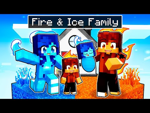 🔥❄️APHMAU's FIRE/ICE Family in Minecraft! 🔥❄️