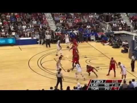 NBA Preseason - Los Angeles Clippers vs Toronto Raptors Highlights - October 4, 2015