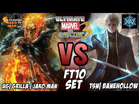 Frosty Faustings 2023 UMVC3 FT10 Set - UG| Grilla | Jako Man VS TSN| BaneHollow