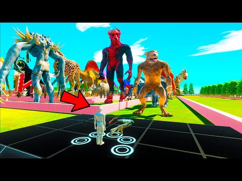 ⚔️ FPS AVATAR DEATH RUN VERY HUGE UNITS ALL WEAPONS  - Animal Revolt Battle Simulator