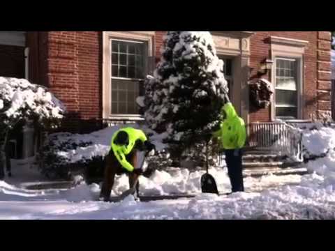 The shovel out begins in Sandwich