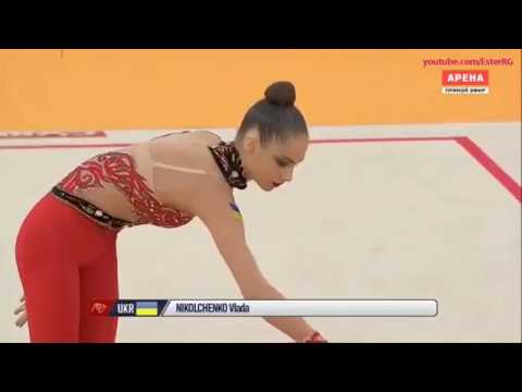 Vlada Nikolchenko Ribbon AA - ECh Guadalajara 2018