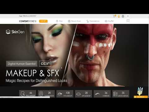 Testing CC3.3 + SkinGen Premium Plug-in for CC3 CRKD by P +  Ultimate Digital Human 4-in-1 Bundle