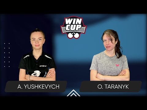 11:00 Anastasiia Yushkevich - Olena Taranyk 31.01.2025 WINCUP Women Professional. TABLE 1