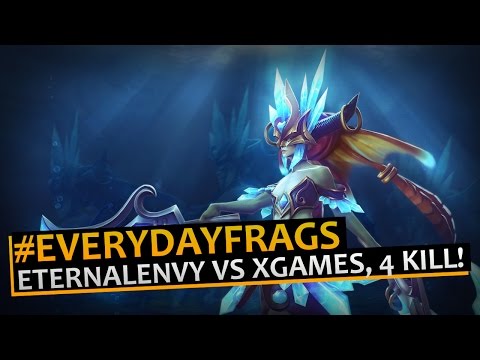 EternaLEnVy Naga Siren vs xGames, ULTRA KILL! #SLTV10