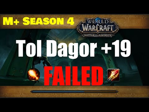 WoW 8.3 - Tol Dagor +19 FAILED Feuer Magier PoV