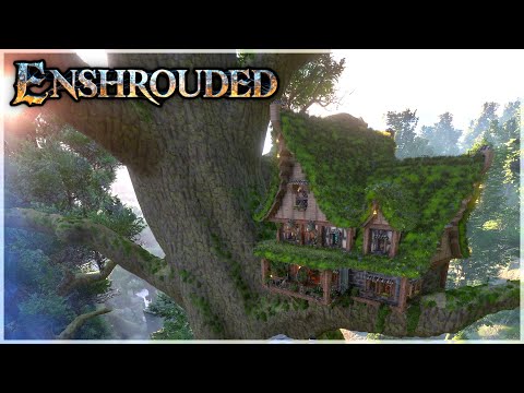 Enshrouded: Building a Big Treehouse in Blackmire Forest