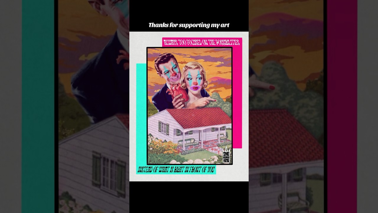 Making a digital collage in procreate. #artandillustration #artist #procreatetimelapse #collage #art