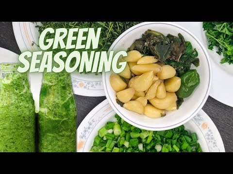 Guyanese Green Seasoning | Easy Step-by-Step Recipe- Episode 52