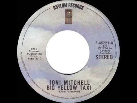 1975 HITS ARCHIVE: Big Yellow Taxi (live version) - Joni Mitchell (stereo 45)
