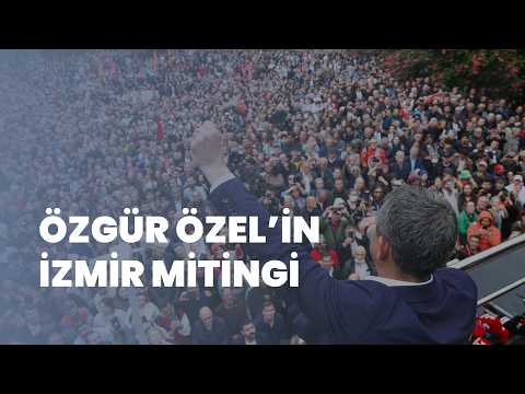 İzmir mitingine polis biber gazı ve tazyikli suyla müdahale etti | Özel'den Kılıçdaroğlu'na çağrı: 2 milyon CHP’li genel başkanını seçsin