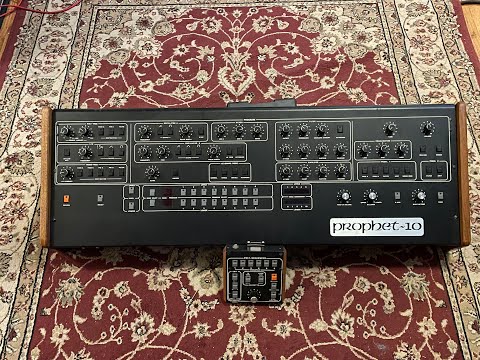 CHOPPED Original Vintage Sequential Circuits Prophet 10 w/ MIDI image 10