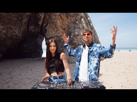 Korolova b2b Jonas Saalbach @ Praia da Adraga, Portugal