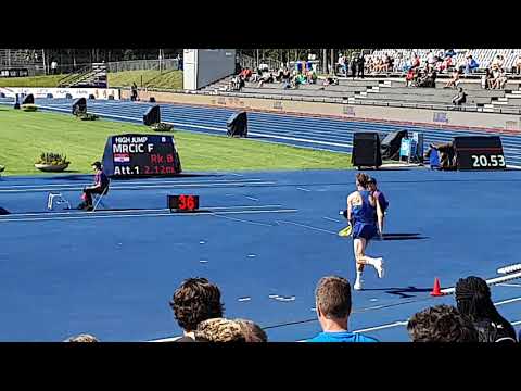 Vis [M], KVALIFIKACIJE, Filip Mrčić - Europsko prvenstvo za mlađe seniore i seniorke 2019